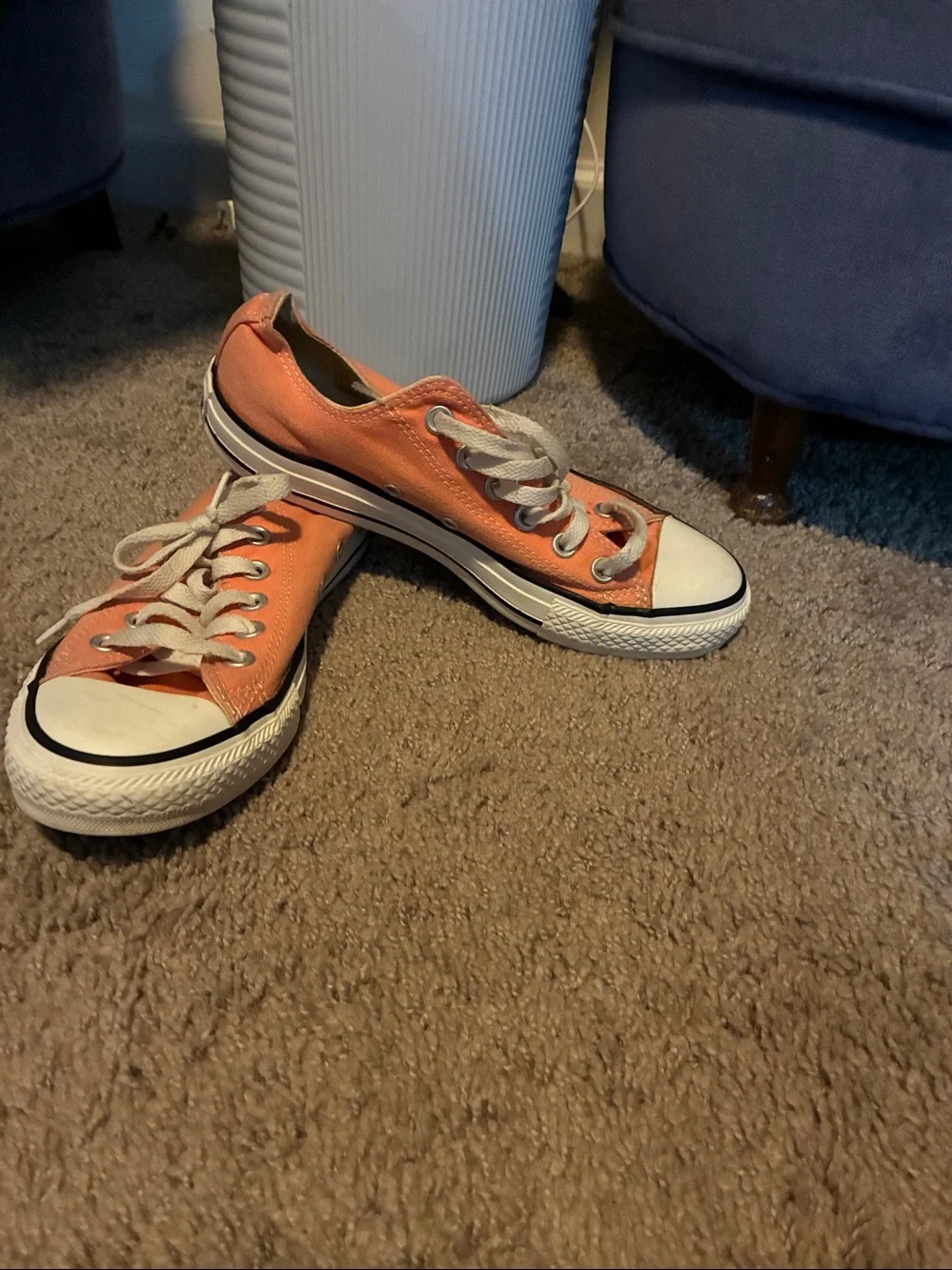 Converse All Star  WOMEN Peach colored Low Top Sneakers - Picture 3 of 3